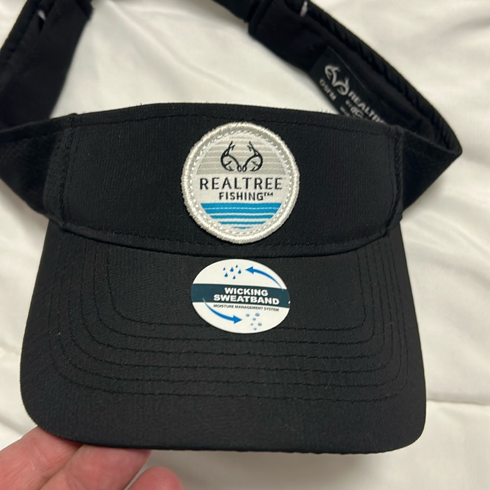Real tree fishing visor